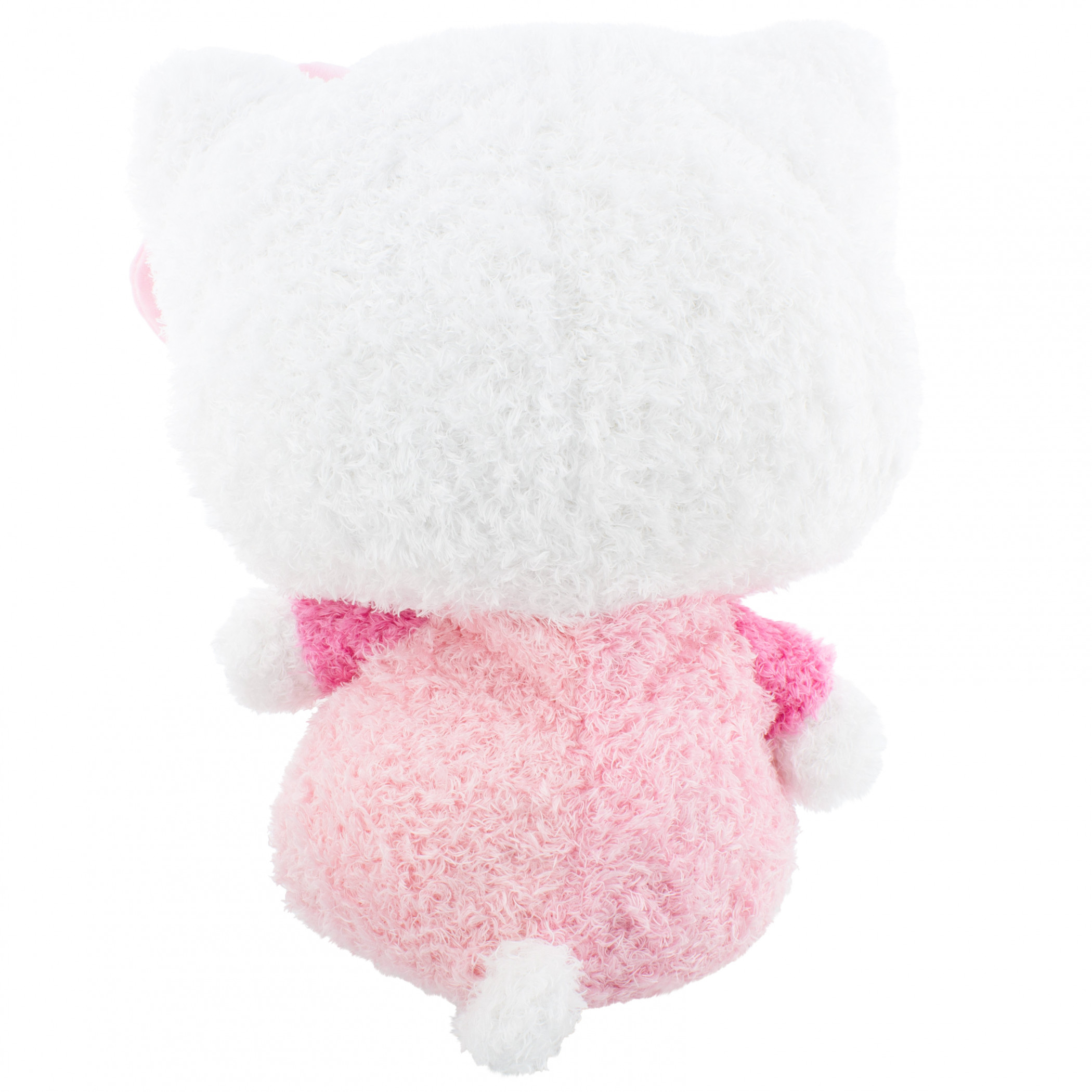 Hello Kitty Pink Bow Fuzzy Weighted Pillow Buddy